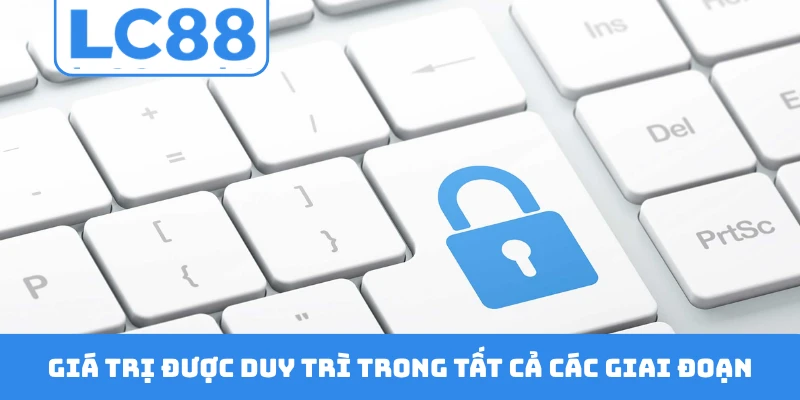 Những giá trị được duy trì trong tất cả các giai đoạn phát triển
