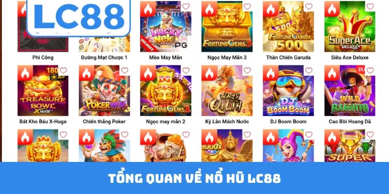 Tổng quan về nổ hũ LC88